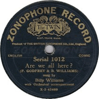 Zonophone 1012